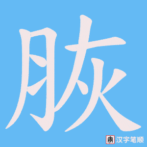 脄笔顺动图