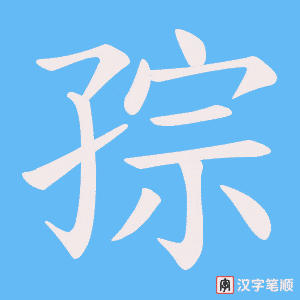 孮笔顺动图