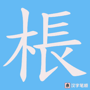 棖笔顺动图