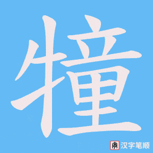 犝笔顺动图