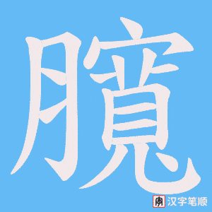 臗笔顺动图