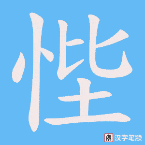 悂笔顺动图
