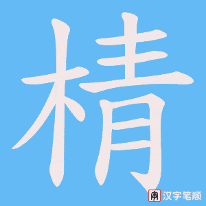 棈笔顺动图